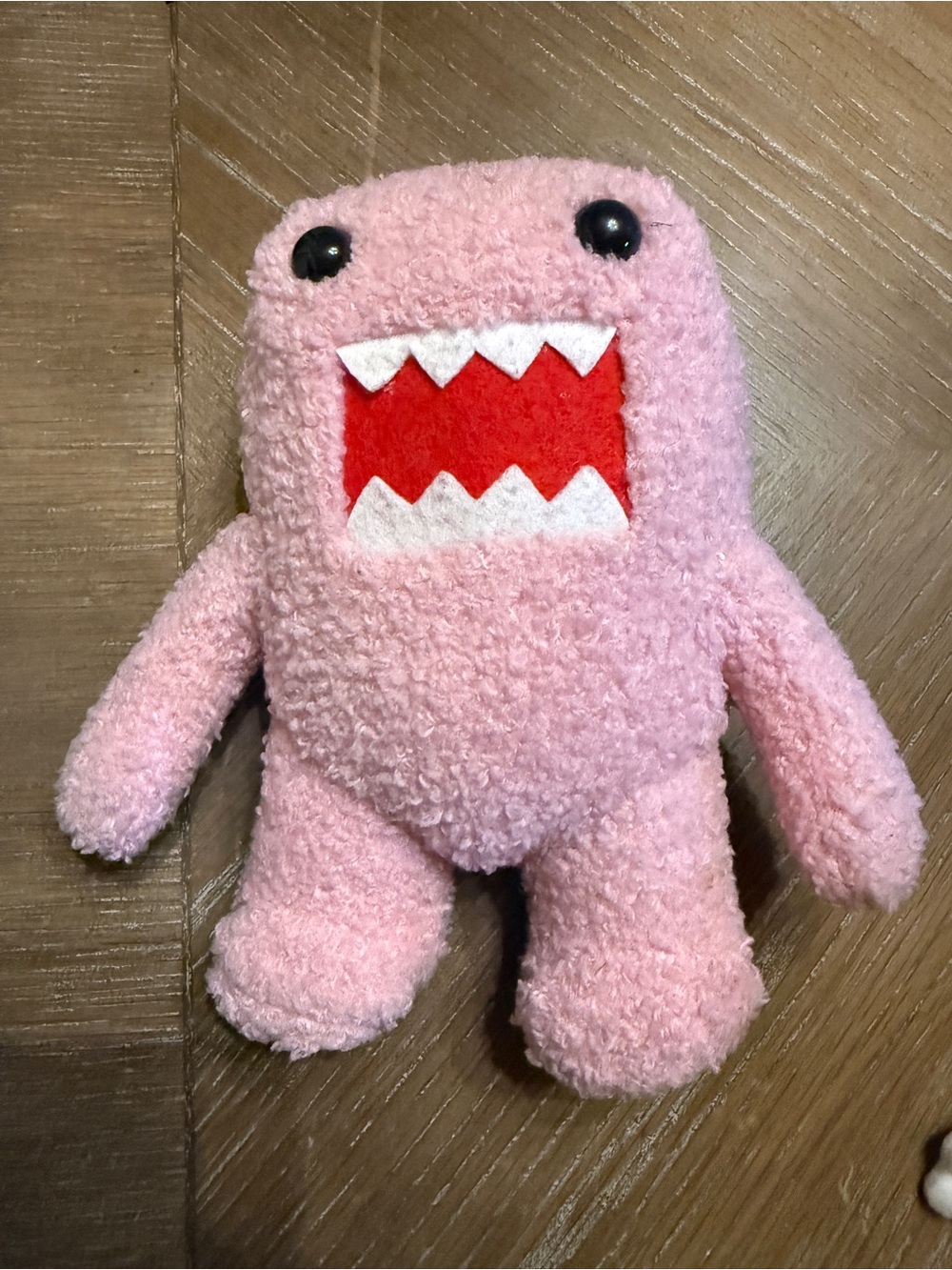 Domo Kun Pink 8” Plush Stuffed Toy